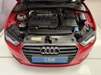 USED 2015 15 AUDI A3 2.0 TDI Sport Sportback 5dr Diesel S Tronic quattro Euro 6 (s/s) (184 ps) Brilliant Red | Black Interior | Sat Nav | Cruise Control | Parking Sensors | ULEZ OK | Low Mileage
