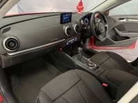 USED 2015 15 AUDI A3 2.0 TDI Sport Sportback 5dr Diesel S Tronic quattro Euro 6 (s/s) (184 ps) Brilliant Red | Black Interior | Sat Nav | Cruise Control | Parking Sensors | ULEZ OK | Low Mileage
