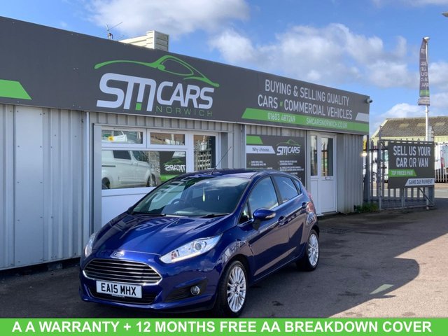 2015 FORD FIESTA 1.5 TDCi Titanium Hatchback 5dr Diesel Manual Euro 5 (75 ps) - Photo 1