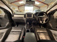 USED 2018 68 FORD RANGER 2.2 TDCi Limited 1 Pickup Double Cab 4dr Diesel Auto 4WD Euro 5 (160 ps) * 1 OWNER * FULL LEATHER  * CANOPY
