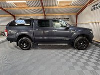 USED 2018 68 FORD RANGER 2.2 TDCi Limited 1 Pickup Double Cab 4dr Diesel Auto 4WD Euro 5 (160 ps) * 1 OWNER * FULL LEATHER  * CANOPY