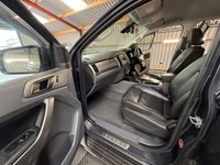 USED 2018 68 FORD RANGER 2.2 TDCi Limited 1 Pickup Double Cab 4dr Diesel Auto 4WD Euro 5 (160 ps) * 1 OWNER * FULL LEATHER  * CANOPY