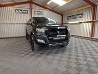 USED 2018 68 FORD RANGER 2.2 TDCi Limited 1 Pickup Double Cab 4dr Diesel Auto 4WD Euro 5 (160 ps) * 1 OWNER * FULL LEATHER  * CANOPY