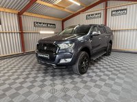 USED 2018 68 FORD RANGER 2.2 TDCi Limited 1 Pickup Double Cab 4dr Diesel Auto 4WD Euro 5 (160 ps) * 1 OWNER * FULL LEATHER  * CANOPY