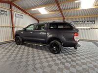 USED 2018 68 FORD RANGER 2.2 TDCi Limited 1 Pickup Double Cab 4dr Diesel Auto 4WD Euro 5 (160 ps) * 1 OWNER * FULL LEATHER  * CANOPY