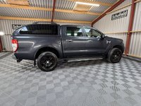 USED 2018 68 FORD RANGER 2.2 TDCi Limited 1 Pickup Double Cab 4dr Diesel Auto 4WD Euro 5 (160 ps) * 1 OWNER * FULL LEATHER  * CANOPY