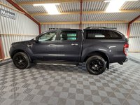 USED 2018 68 FORD RANGER 2.2 TDCi Limited 1 Pickup Double Cab 4dr Diesel Auto 4WD Euro 5 (160 ps) * 1 OWNER * FULL LEATHER  * CANOPY