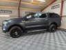 USED 2018 68 FORD RANGER 2.2 TDCi Limited 1 Pickup Double Cab 4dr Diesel Auto 4WD Euro 5 (160 ps) * 1 OWNER * FULL LEATHER  * CANOPY