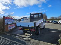 USED 2019 69 FORD TRANSIT  350 130 BHP TWIN WHEEL D/CAB TIPPER ULEZ FREE ZONE NO VAT 
