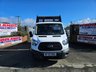 USED 2019 69 FORD TRANSIT  350 130 BHP TWIN WHEEL D/CAB TIPPER ULEZ FREE ZONE NO VAT 