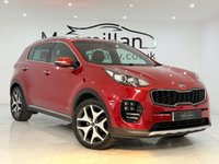 USED 2016 66 KIA SPORTAGE 1.6 T-GDi GT-Line SUV 5dr Petrol Manual AWD Euro 6 (174 bhp) AWD, impeccable history