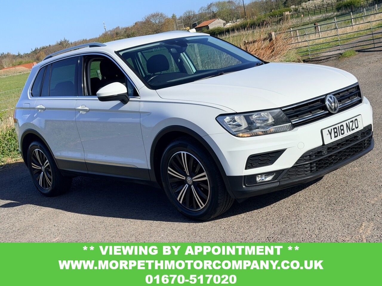 USED 2018 18 VOLKSWAGEN TIGUAN 1.4 TSI SE Navigation SUV 5dr Petrol Manual Euro 6 (s/s) (125 ps) 