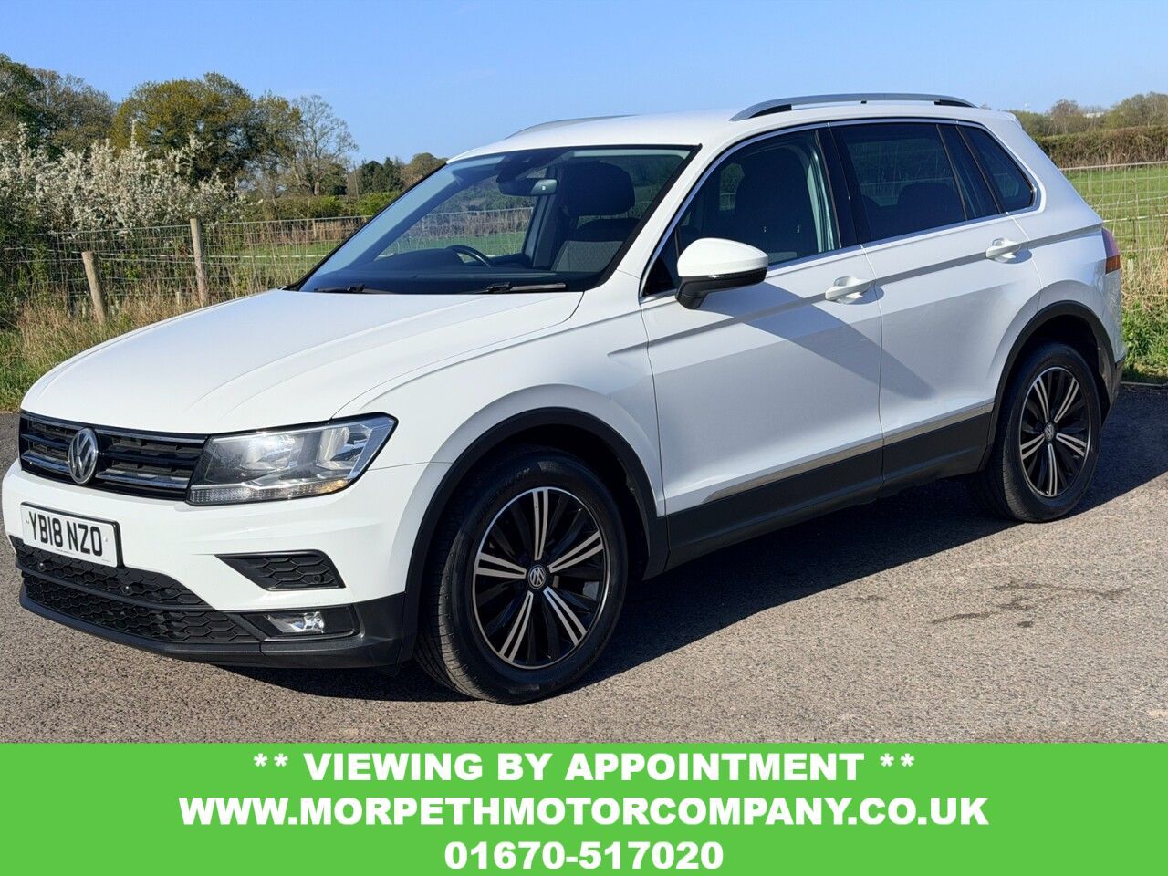 USED 2018 18 VOLKSWAGEN TIGUAN 1.4 TSI SE Navigation SUV 5dr Petrol Manual Euro 6 (s/s) (125 ps) 