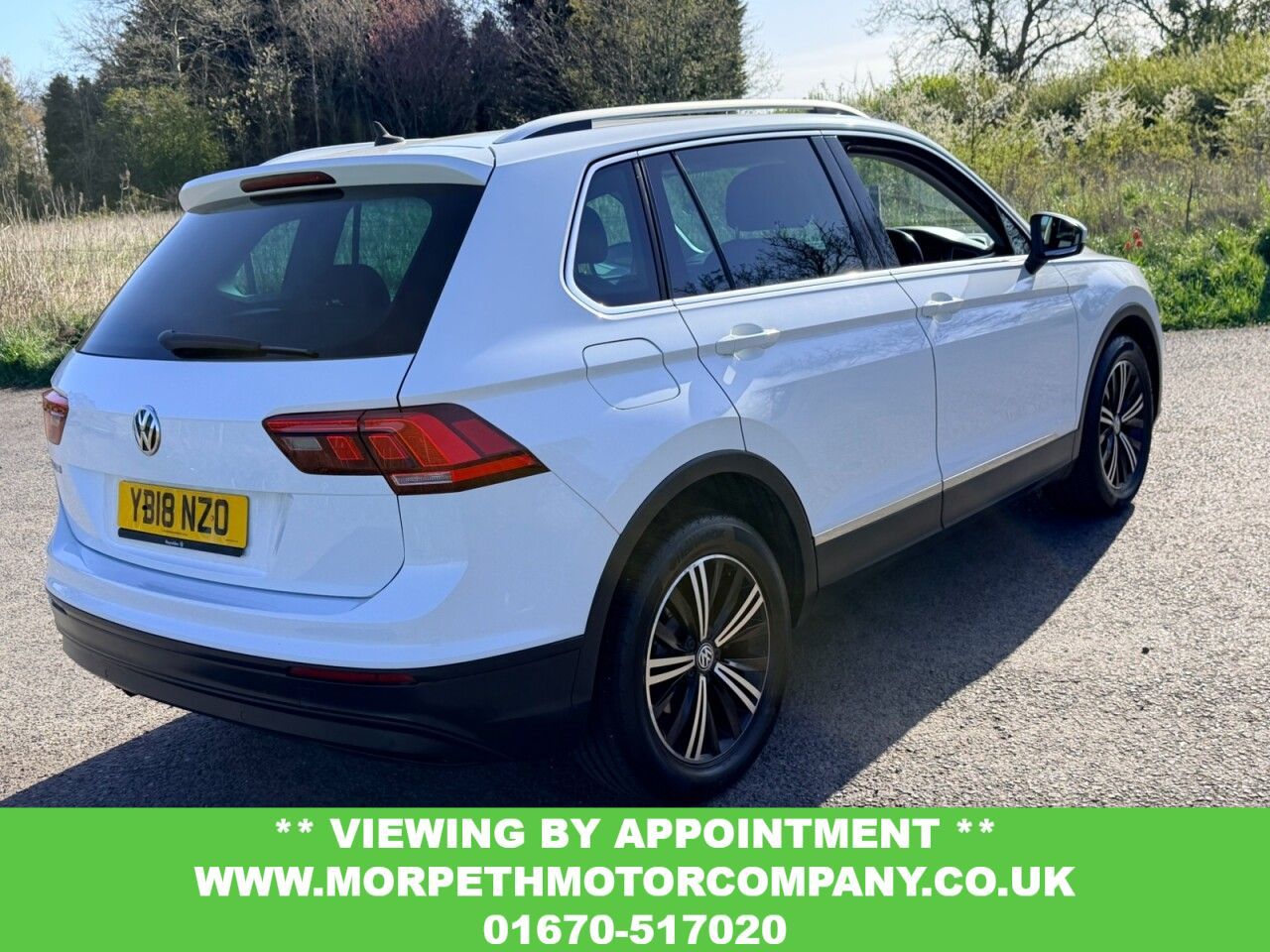 USED 2018 18 VOLKSWAGEN TIGUAN 1.4 TSI SE Navigation SUV 5dr Petrol Manual Euro 6 (s/s) (125 ps) 