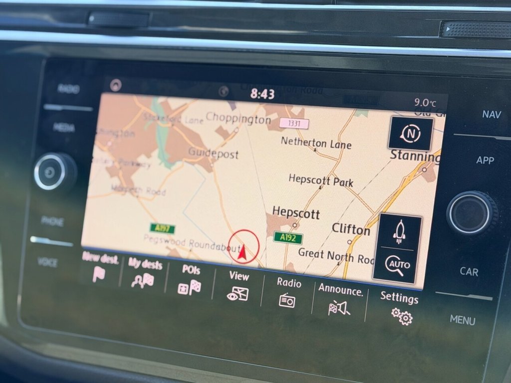 USED 2018 18 VOLKSWAGEN TIGUAN 1.4 TSI SE Navigation SUV 5dr Petrol Manual Euro 6 (s/s) (125 ps) 