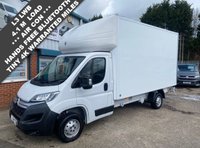 USED 2023 23 CITROEN RELAY 2.2 BLUE HDI 35 X L3 LWB LUTON *A/C* 4.1M LOAD TINY 4K MILES 6 MNTH WARRANTY, FULL MOT, JUST SERVICED