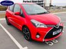 USED 2016 16 TOYOTA YARIS 1.33 Dual VVT-i Design Hatchback 5dr Petrol Manual Euro 6 (99 ps) mot and service included