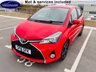 USED 2016 16 TOYOTA YARIS 1.33 Dual VVT-i Design Hatchback 5dr Petrol Manual Euro 6 (99 ps) mot and service included