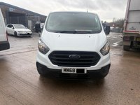 USED 2018 68 FORD TRANSIT CUSTOM 2.0 300 EcoBlue Panel Van 5dr Diesel Manual L1 H1 Euro 6 (105 ps) NO VAT~REAR SENSORS~SECURITY L