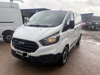 USED 2018 68 FORD TRANSIT CUSTOM 2.0 300 EcoBlue Panel Van 5dr Diesel Manual L1 H1 Euro 6 (105 ps) NO VAT~REAR SENSORS~SECURITY L