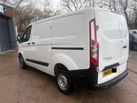 USED 2018 68 FORD TRANSIT CUSTOM 2.0 300 EcoBlue Panel Van 5dr Diesel Manual L1 H1 Euro 6 (105 ps) NO VAT~REAR SENSORS~SECURITY L