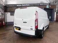 USED 2018 68 FORD TRANSIT CUSTOM 2.0 300 EcoBlue Panel Van 5dr Diesel Manual L1 H1 Euro 6 (105 ps) NO VAT~REAR SENSORS~SECURITY L