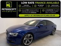 USED 2014 64 AUDI A5 2.0 TDI Black Edition Sportback 5dr Diesel Automatic quattro Euro 5 (s/s) (177 ps) Timing Belt Replaced