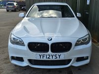 USED 2012 12 BMW 5 SERIES 2.0 520d M Sport Saloon 4dr Diesel Steptronic Euro 5 (s/s) (184 ps) Heated Leather - Nav - Bluetooth