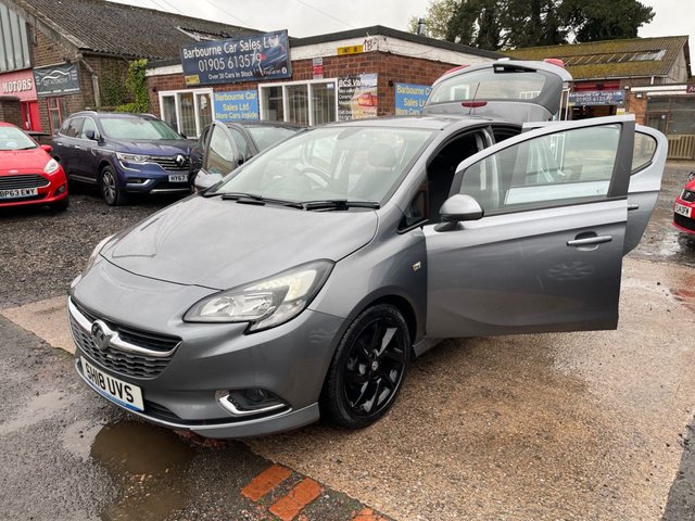 2018 18 VAUXHALL CORSA 1.4i ecoFLEX SRi VX Line Hatchback 5dr Petrol Manual Euro 6 (90 ps) &pound;200 road tax, MOT April 2027, 3 service stamps