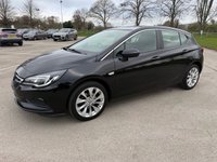 USED 2017 17 VAUXHALL ASTRA 1.4i Design Hatchback 5dr Petrol Manual Euro 6 (100 ps) AIR CON, 12m MOT INCLUDED IN SALE