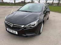 USED 2017 17 VAUXHALL ASTRA 1.4i Design Hatchback 5dr Petrol Manual Euro 6 (100 ps) AIR CON, 12m MOT INCLUDED IN SALE