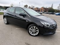 USED 2017 17 VAUXHALL ASTRA 1.4i Design Hatchback 5dr Petrol Manual Euro 6 (100 ps) AIR CON, 12m MOT INCLUDED IN SALE