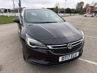 USED 2017 17 VAUXHALL ASTRA 1.4i Design Hatchback 5dr Petrol Manual Euro 6 (100 ps) AIR CON, 12m MOT INCLUDED IN SALE