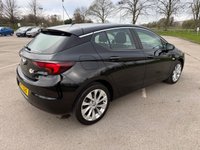 USED 2017 17 VAUXHALL ASTRA 1.4i Design Hatchback 5dr Petrol Manual Euro 6 (100 ps) AIR CON, 12m MOT INCLUDED IN SALE