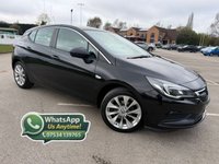USED 2017 17 VAUXHALL ASTRA 1.4i Design Hatchback 5dr Petrol Manual Euro 6 (100 ps) AIR CON, 12m MOT INCLUDED IN SALE