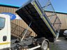 USED 2022 71 IVECO DAILY 3.0 72C18 Hi-Matic Caged Tipper With TailLift 7.2 Ton, 1 Council owner