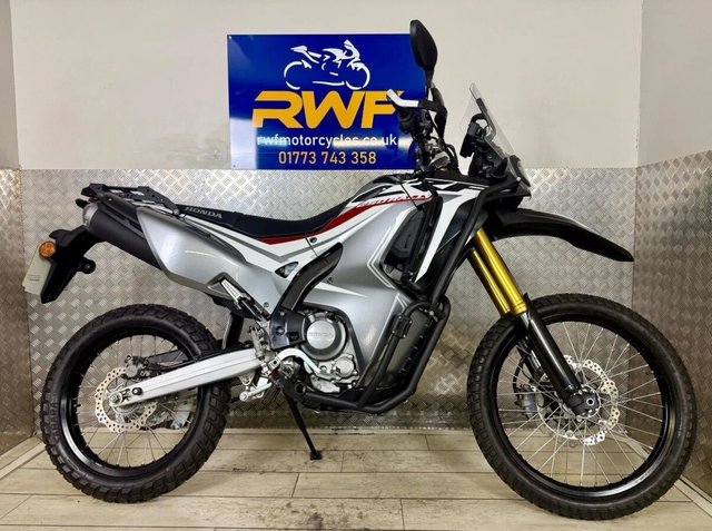View our Honda Crf250 Rally www.sellingyourbike.co.uk