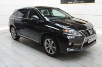 USED 2014 63 LEXUS RX 3.5 450h V6 Advance SUV 5dr Petrol Hybrid CVT 4WD (stop/start) (Pan Roof) (299 ps) 