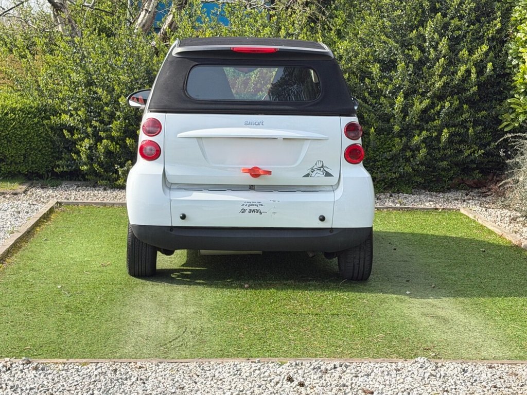 USED 2008 R SMART FORTWO 1.0 Passion Cabriolet 2dr Petrol Auto Euro 4 (71 bhp) STAR WARS AND KEY, 2 KEYS, 12M MOT
