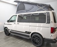 USED 2022 22 VOLKSWAGEN TRANSPORTER 2.0 TDI T28 Campervan Conversion  Diesel Manual FWD SWB Euro 6 (s/s) (110 ps) FINANCE OPTIONS AVAILABLE UP TO 15 YEARS , SKYLINE ROOF, CUSTOM LEATHER SEATS, 20" ALLOYS, SIDE BARS, FRONT SPLITTER, NIGHT HEATER, AIR CON, PARKING SENSORS, AWNING ,BLUETOOTH