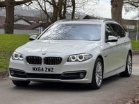USED 2014 64 BMW 5 SERIES 2.0 520d Luxury Touring 5dr Diesel Auto Euro 6 (s/s) (190 ps) 