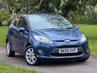 USED 2009 09 FORD FIESTA 1.25 Zetec Hatchback 3dr Petrol Manual (133 g/km, 81 bhp) 