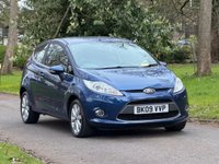USED 2009 09 FORD FIESTA 1.25 Zetec Hatchback 3dr Petrol Manual (133 g/km, 81 bhp) 