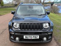 USED 2021 70 JEEP RENEGADE 1.0 GSE T3 Night Eagle SUV 5dr Petrol Manual Euro 6 (s/s) (120 ps) **CARBIJ BLACK PAINT**CRUISE CONTROL**APPLE CARPLAY**