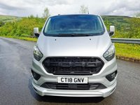USED 2018 18 FORD TRANSIT CUSTOM 2.0 300 EcoBlue Trend Panel Van 5dr Diesel Manual L1 H1 Euro 6 (105 ps) NO VAT-FSH-NEW WHEELS-2 KEYS