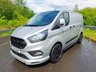 USED 2018 18 FORD TRANSIT CUSTOM 2.0 300 EcoBlue Trend Panel Van 5dr Diesel Manual L1 H1 Euro 6 (105 ps) NO VAT-FSH-NEW WHEELS-2 KEYS