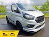 USED 2018 18 FORD TRANSIT CUSTOM 2.0 300 EcoBlue Trend Panel Van 5dr Diesel Manual L1 H1 Euro 6 (105 ps) NO VAT-FSH-NEW WHEELS-2 KEYS