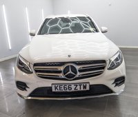 USED 2017 66 MERCEDES-BENZ GLC 2.1 GLC220d AMG Line SUV 5dr Diesel G-Tronic 4MATIC Euro 6 (s/s) (170 ps) 19 INCH ALLOY WHEELS, PARKING SENSORS ,REAR CAMERA ,  HEATED LEATHER SEATS , SAT NAV , BLUETOOTH , CRUISE CONTROL , SERVICE HISTORY  - LATEST APRIL 2026