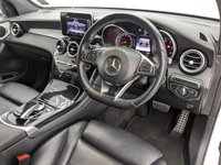 USED 2017 66 MERCEDES-BENZ GLC 2.1 GLC220d AMG Line SUV 5dr Diesel G-Tronic 4MATIC Euro 6 (s/s) (170 ps) 19 INCH ALLOY WHEELS, PARKING SENSORS ,REAR CAMERA ,  HEATED LEATHER SEATS , SAT NAV , BLUETOOTH , CRUISE CONTROL , SERVICE HISTORY  - LATEST APRIL 2026
