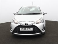 USED 2018 18 TOYOTA YARIS 1.5 VVT-i Icon Hatchback 5dr Petrol Manual Euro 6 (111 ps) REVERSE CAMERA | SPARE WHEEL